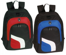 Tri Coloured Backpack images