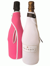 Jaqueta de garrafa de champanhe images
