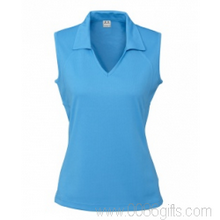 Ladies Sleeveless Polo images