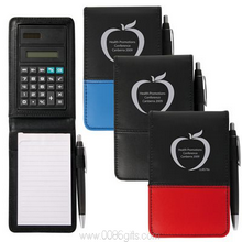 PVC Notepad With Calculator and Pen images