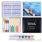Arctic Desk Caddy Notepad Holder/Wax Highlight Markers images