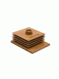 Bamboo Coaster Set (Engraved On Base/1 Position) small picture