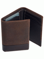 Leather And Suede Wallet images