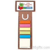 Business Card Dye Cut Bookmark/Ruler With Noteflags images