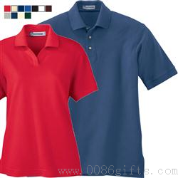Benutzerdefinierte 60/40 Baumwolle Poly Blend Pique Polo-Shirt