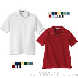 Camisas de Polo de algodão Jersey com listras de lápis