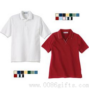 Jersey Cotton Polo Shirts med penna ränder images
