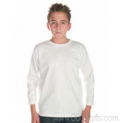Kinder Patriot Langarm T-Shirt White images