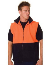 Hi Vis Polar Fleece Vest images