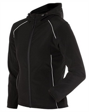 Ladies Hooded Soft Shell Jacket images