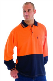 Hi Vis Jersey Polo Shirt images