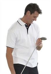 Mens kapas Polo Shirt images