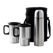 Promosi mobil Mug vacuum Flask Set images