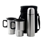 Promotional Car Mug/vacuum Flask Set images