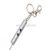 Key chain with laser pointer images