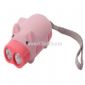 Piggy shaped dynamo torch small picture