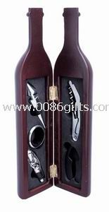 Bottle Shape Wooden Gift Box images