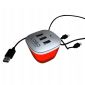 USB hub with mobile phone charger small picture