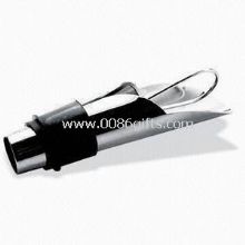 stainless steel and silicone rubber Wine Pourer images