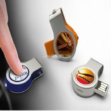 swivel round epoxy logo usb drive images