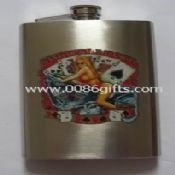 9oz  Logo hip flask images