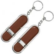 leather usb drive with keychain images