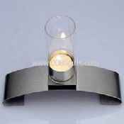 Stainless steel and borosilicate tube glass Candle Holder images