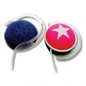 Ear hook stereo earphone images