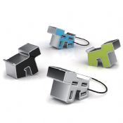 Koira muoto USB-keskittimet images