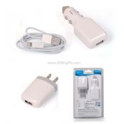 Reise USB lader Adapter 3 i 1 images