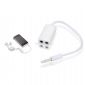 3.5mm 1 to 2 Earphone splitter Adapter small picture