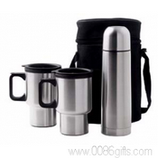 Mobil Mug Vacuum Flask Set images