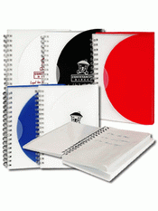 Cuaderno de espiral de doble tapa de PP images