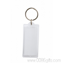 Blank Rectangular Insert Key Ring images