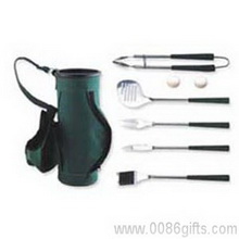 Barbekü aracı Caddy 8pc Golf şeklinde images