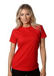 Ladies Cotton T-shirt images