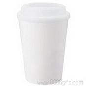Double Wall White Tumbler 350ml images