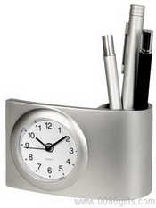 Metall skrivebordsklokken / Pen Caddy images