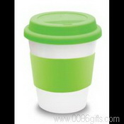 Mix & Match weißen Cermaic Takeaway-Cup images