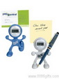 Bendy Man LCD Clock / Message Holder small picture