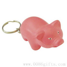 Promotional stress pig key ring images