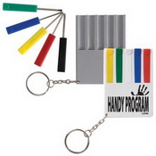 5 peça conjunto de chave de fenda / Keytag images