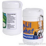 Anti Bacterial Wet Wipes In Canister images