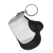 Promotional stress glove key ring images