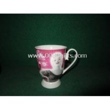 Bone China Royal Coffee Mug in White, Customized Logos and Designs are Welcome images