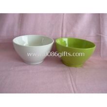 Ceramic Bowl with customized color and logo images