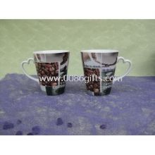 Coffee mug with full decal printing images