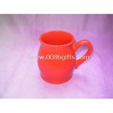 Fasjonable moderne-formet kaffe krus, laget av keramikk, tilgjengelig i rødt images