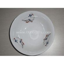 Soup Bowl Made of Porcelain with animal printing images