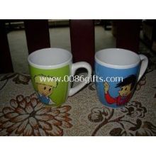 Stoneware Full Color Wrap Decal Coffee Mugs, Customized Logos and Colors are Accepted images